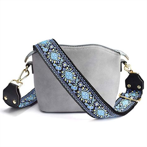 Adventure Bags, Colorful Handbags, Purse Strap, Handbag Straps, Purse Accessories, Denim Bag, Fabric Bags, Guitar Strap, Handbag Purse