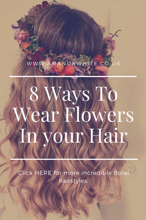 Real Flowers Bridal Hair, Bridal Hair With Real Flowers, Wedding Hair With Real Flowers, Bridal Hair Fresh Flowers, Real Flowers In Hair For Wedding, How To Wear A Flower Crown, How To Put Flowers In Your Hair, How To Wear Flowers In Your Hair, How To Put Flowers In Hair