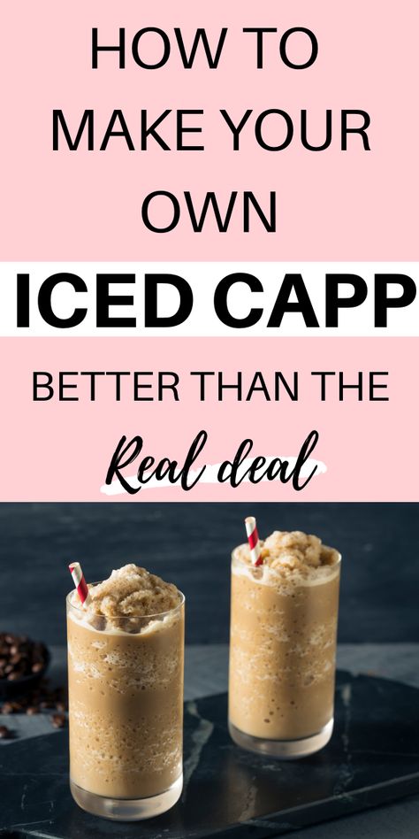 Tim Hortons Ice Cap, Tim Hortons Iced Capp Recipe, Ice Cap Recipe, Iced Capp Recipe, Frozen Coffee Drinks Recipes, Iced Cappuccino Recipe, The Best Iced Coffee, Frozen Coffee Drinks, Cappuccino Recipe