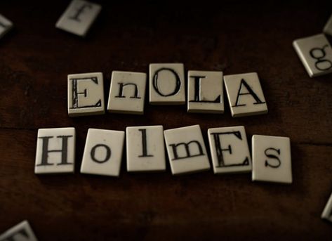 Enola Holmes Flower Code, Elona Holmes Aestetic, Enola Holmes Drawing, Enola Holmes Poster, Enola Holmes Movie, Enola Holmes Aesthetic, Darcy Pride And Prejudice, Holmes Movie, Scrabble Letters