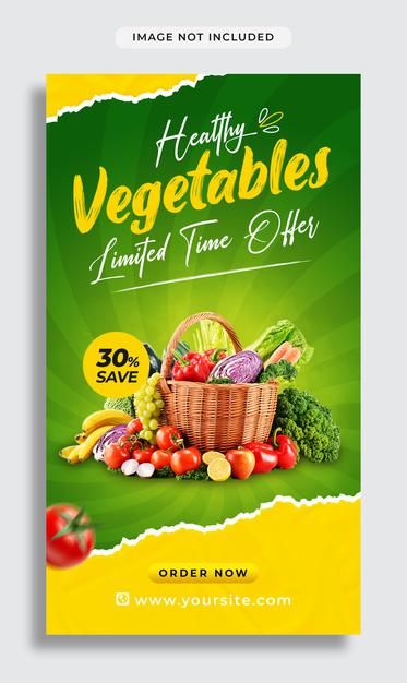 Grocery food instagram stories design te... | Premium Psd #Freepik #psd #banner Supermarket Banner Design, Food Standee Design Creative, Grocery Poster Design, Grocery Banner, Poster Food Design, Supermarket Poster, Food Design Poster, Food Banner Design, Instagram Stories Design