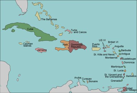 map of Caribbean with countries labeled Caribbean Islands Map, Latin America Map, Map Quiz, Geography Quiz, Infographic Map, Alphabet Pictures, North America Map, Cruise Planning, Maps For Kids