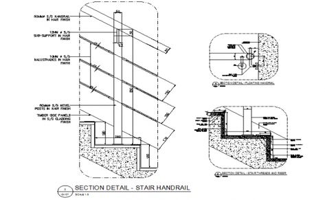 Section stair hand rail detail dwg file Staircase Handrail, Hand Rail, Library Art, Drawing Block, Staircase Railings, Autocad Drawing, Detailed Drawings, Stair Railing, Ceiling Decor