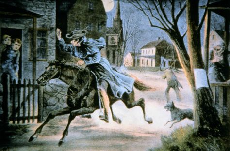 Paul Revere - The Midnight Ride - April 18th, 1775 American Revolution Timeline, Paul Revere's Ride, The Longest Ride, Paul Revere, Stone Walls, Tom Petty, American History, Bulldog, Boston