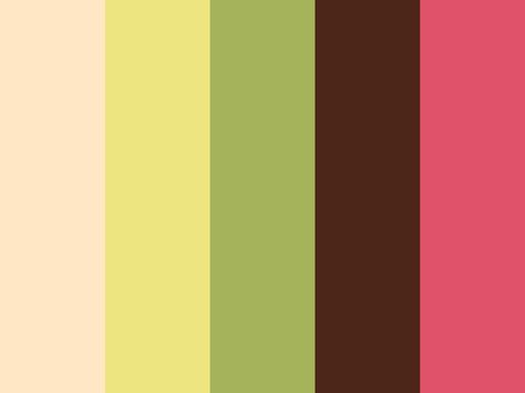 "Printemps" by thesapphirerose black, brown, cream, dark green, dark pink, green, green yellow, hot pink, khaki, olive Pink Green And Brown Aesthetic, Pink And Green Color Pallet, Pink Green Brown Aesthetic, Green Yellow Brown Color Palette, Pink Green Brown Color Palette, Cute Pallete, Pink Brown Color Palette, Brown And Pink Color Palette, Green Pink Color Palette