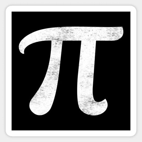 Pi Day Retro Symbol (White) - Pi Day - Sticker | TeePublic Retro Pi, Pi Symbol, Pi Day, Clever Quotes, You Funny, Bones Funny, Trending Memes, Sticker Design, Funny Quotes