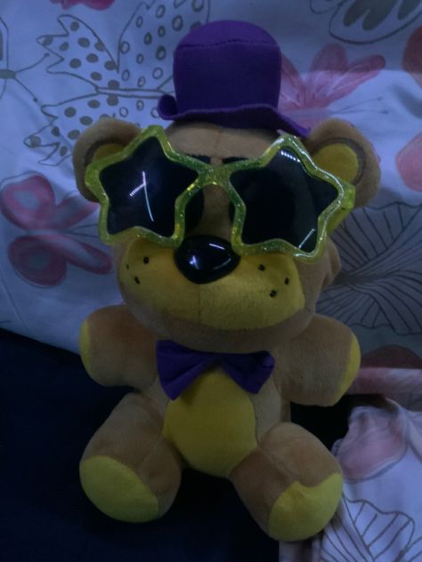 fredbear fnaf Fredbear Plush, Golden Freddy, My Son, Bed, Purple