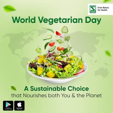 Spreading peace and serenity this World Vegetarian Day, create your footprint over a healthy and sustainable lifestyle. #SchwabeIndia #Peace #Serenity #WorldVegetarianDay2023 #Footprint #Sustainability #Vegetariasm #Awareness World Vegetarian Day, Vegetarian Day, Peace And Serenity, Sustainable Lifestyle, This World, Sustainability, Create Your, Lifestyle