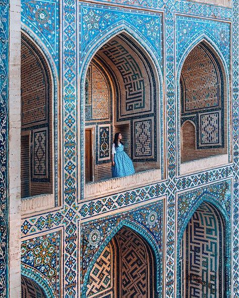 Top 9 Things To Do in Samarkand, Uzbekistan – The Diary of a Nomad Persian Architecture, Destination Voyage, London Photos, Silk Road, Islamic Architecture, City Travel, Beautiful Architecture, Ancient Cities, Asia Travel