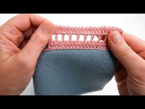 Adding Crochet to Fabric - YouTube Crochet Neckline Edging, Crochet Border, Crochet Yoke, Crochet Dresses, Crochet Borders, Crochet Edging, A Question, Crochet Ideas, Crochet Dress