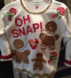 Ugly Christmas Sweater Diy Funny, Ugly Christmas Sweater Outfit, Diy Christmas Sweater, Christmas Sweater Outfits, Ugly Sweater Diy, Tacky Sweater, Ugly Sweater Contest, Diy Ugly Christmas Sweater, Tacky Christmas Sweater