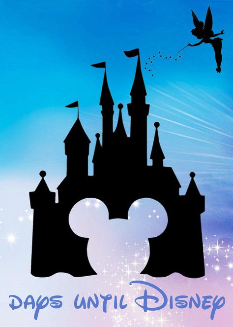 We’re Going To Disney, Count Down To Disney, Disney Countdown Ideas, Countdown To Disney, Disney World Countdown, Trip Countdown, Disney Phone Backgrounds, Disney Half Marathon, Disneyland World