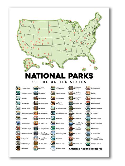 PRICES MAY VARY. ✅ US Travel Checklist poster is a wonderful gift for travelers who have a passion for exploring new things and are willing to enter new adventures. This National Park Checklist not only saves our memories but also reminds us about planning our next trip. ✅ MATTE LAMINATED: Matte lamination produces an elegant, sophisticated finish. It also provides a softer, more natural look that makes it easier to read the printed piece. Matte lamination has a “velvety” texture that makes it p Usa Checklist, National Park Checklist, List Of National Parks, Beginner Hiking, Guadalupe Mountains, Dry Tortugas, New River Gorge, Indiana Dunes, Vacation Locations