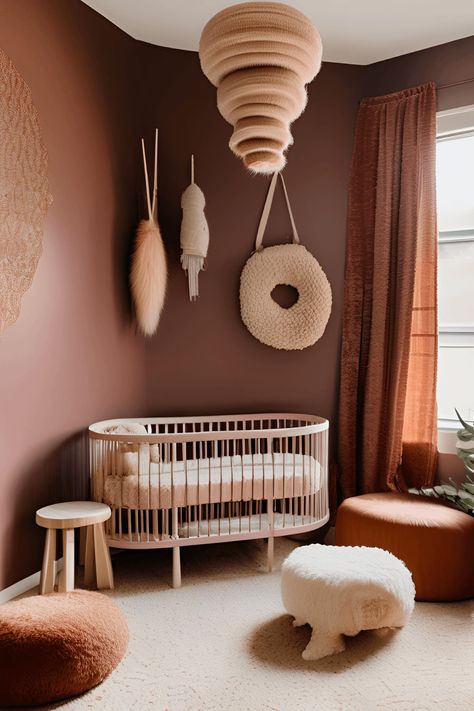 As we look ahead to nursery design trends for 2025, one of the most exciting developments is the increasing attention to sensory experiences through textural elements. The concept of sensory nurseries focuses on creating spaces that engage all the se... Bold Nursery Ideas, Sensory Nursery, Bold Nursery, Coral Nursery, Upholstered Rocking Chairs, Nursery Room Ideas, Sensory Room, Paint Color Palettes, Beautiful Nursery