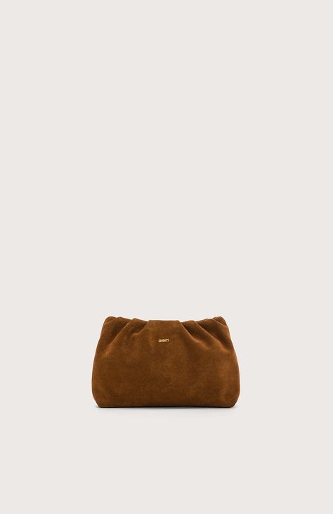 Description Suede clutch bag Brown Leather Clutch, Suede Clutch, Dress Shirts For Women, Leather Clutch, Brown Leather, Clutch Bag, Pool, Leather