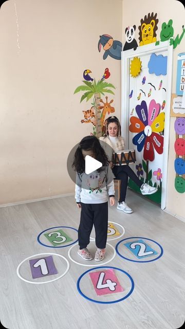 Ya-Pa Anaokulu Osmancık on Instagram Fun Numeracy Activities Preschool, Number Game Kindergarten, Fun Number Games Preschool, Numbers Fun Activities For Preschool, Number Projects For Preschoolers, Number Preschool Crafts, Letters And Numbers Preschool Activities, Maths Games For Preschoolers, Numbers Preschool Craft