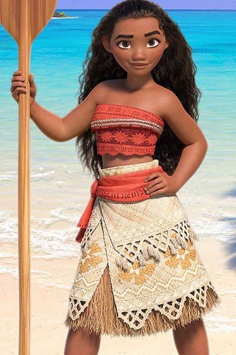 Moana Cosplay Costume, Moana Cosplay, Moana Disney, Disney Princess Moana, Hula Skirt, Last Minute Halloween Costumes, Disney Moana, Walt Disney Company, Tv Characters