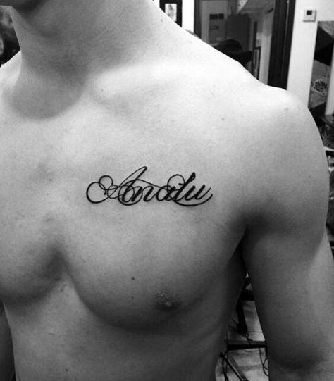 Bold Name Tattoos for Men: Embrace Style with Personal Ink Wife Name Tattoos For Men, Girlfriends Name Tattoo Ideas For Men, Girlfriend Name Tattoos For Men Chest, Name Tattoo For Boyfriend, Name Tattoo Ideas Men, Name Tattoos Men, Girlfriend Name Tattoos For Men, Name Tattoo For Men, Name Tattoos For Men Forearm