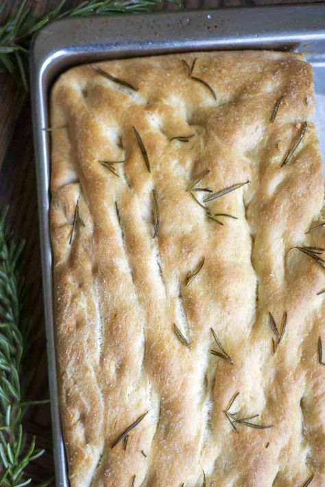 Gluten Free Focaccia Bread Recipe, Rosemary Focaccia Bread, Italian Flatbread, Foccacia Recipe, Gluten Free Focaccia, Foccacia Bread, Easy Flatbread, Rosemary Focaccia, Focaccia Bread Recipe