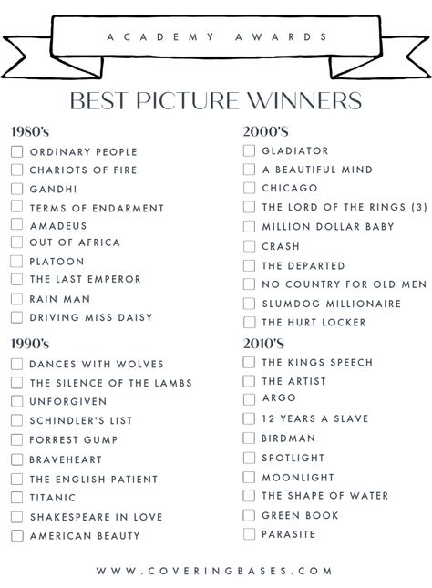 Oscar Winning Movies List, Film Watch List, Classic Movies To Watch List, Film Checklist, Best Movies To Watch List, Must Watch Movies List, Movies Must Watch, Oscar Movies, Best Movies List