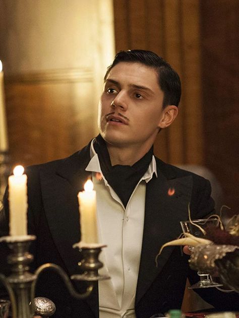 Patrick March, Mr March, American Horror Story Characters, Evan Peters American Horror Story, American Horror Stories, Beards And Mustaches, American Horror Story Hotel, Ahs Hotel, American Horror Story 3