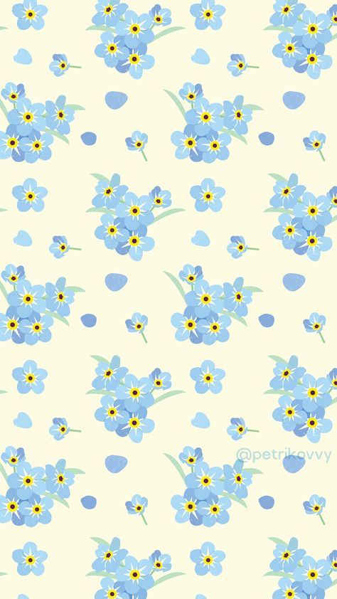 Floral soft pastel forget me not pattern Forget Me Not Wallpaper Iphone, Forget Me Nots Wallpaper, Forget Me Not Background, Forget Me Not Aesthetic Wallpaper, Forget Me Not Flower Wallpaper, Forget Me Not Flowers Wallpaper, Forget Me Not Wallpaper, Gentle Flowers, Not Wallpaper