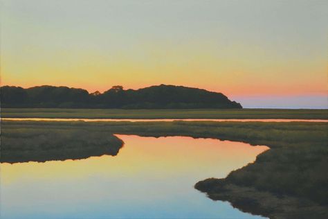 Simple Landscape Photography, Jim Holland, Landscape Reference Photos, Marsh Landscape, Marsh Art, Landscape Photography Nature, Outdoor Paint, Nature Aesthetic, Sky Aesthetic