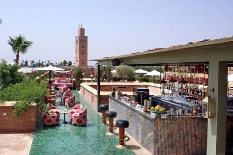 Best Riads In Marrakech, Riads In Marrakech, El Fenn, Marrakech Travel, Rooftop Restaurant, Marrakech Morocco, Rooftop Bar, Taste Of Home, Bar Restaurant