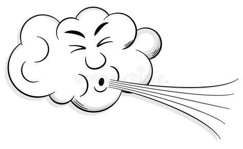 Cartoon cloud blows wind. Vector illustration of a cartoon cloud that blows wind #Sponsored , #ADVERTISEMENT, #AD, #cloud, #illustration, #cartoon, #blows Wind Cartoon, Wind Drawing, Animal Masks For Kids, Weather Crafts, Cartoon Clouds, Tangle Doodle, Preschool Art Activities, Animal Masks, Preschool Art