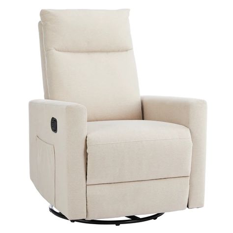 The JHK Rotating Rocking Chair Recliner from Burton Home Goods offers a blend of comfort and versatility. It features a rotating swivel base, rocking motion, and an oversized footrest, making it ideal for relaxation. The chair is designed with plush padding and easy reclining functions, perfect for cozying up in any living space. . For more details, you can view the product: https://burtonhomegoods.com/products/jhk-rotating-rocking-chair-recliner-with-oversized-foot-swivel?variant=45878584541... Glider Nursery, Rocker Recliner Chair, Swivel Rocking Chair, Swivel Recliner Chairs, Chair Recliner, Nursery Glider, Rocking Chair Nursery, Chair For Living Room, Baby Chair