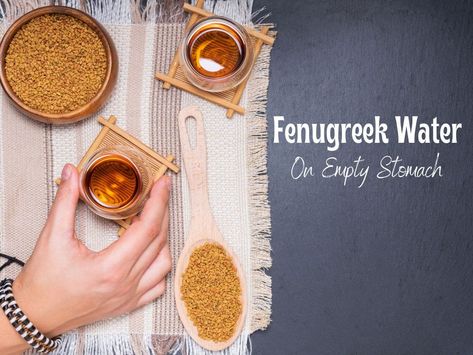 Fenugreek Water Benefits, Fenugreek Water, Fenugreek Capsules, Fenugreek Tea, Fenugreek Benefits, Seeds Benefits, Methi Seeds, Benefits Of Drinking Water, Growing Healthy Hair