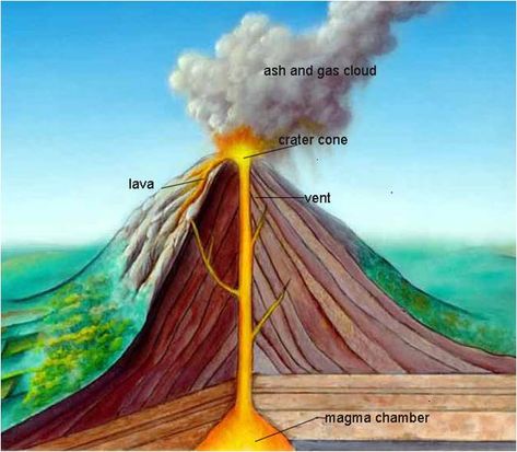 .... Parts Of A Volcano, See Think Wonder, Volcano Projects, Shield Volcano, 6th Grade Science, Plate Tectonics, Classical Conversations, Homeschool Science, Homeschool Preschool