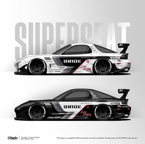 Nissan Silvia S15 Livery Design, Race Car Livery Ideas, Livery Design Cars, Carx Drift Racing Livery, Drift Car Livery Design, Jdm Livery, Race Car Livery, Car Livery Design, Rx7 Mazda