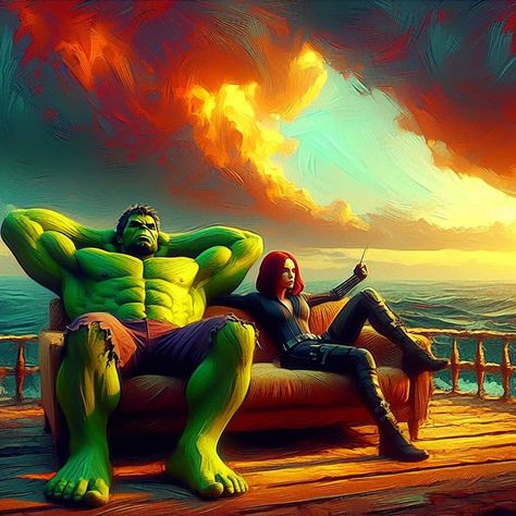 Hulk and Black widow Bunny Wallpaper, Disney Infinity, Mark Ruffalo, Superhero Art, Black Widow, Custom Art, Hulk, Marvel, Halloween