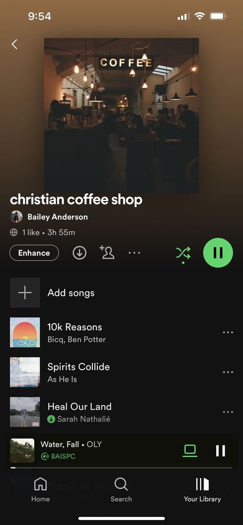 Coffee Shop Playlist Cover, Coffee And God, Christian Coffee Shop Ideas, Christian Playlist Names, Coffee Shop Playlist, Christian Coffee Shop, Christian Playlist, Worship Playlist, Christian Songs List