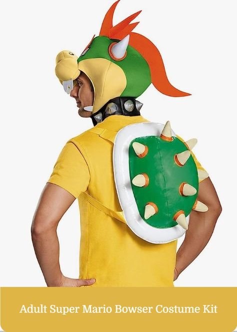 Bowser Halloween Costume, Super Mario Bros Costumes, Mario Bros Costume, Bowser Costume, Nintendo Classic, Inflatable Costumes, Princesa Peach, Super Mario Brothers, Group Costumes