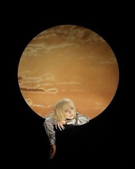 Video Cover, Happier Than Ever, Sadie Sink, Billie Eilish, Blonde, Moon, Hair, Black