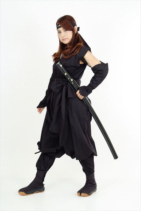 ninja girl Woman Ninja, Kunoichi Outfit, Black Ninja, Ninja Outfit, Female Ninja, Ninja Girl, Queen Outfit, Anime Inspired Outfits, Global Market