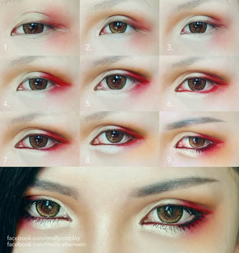 Anime Make-up, Cosplay Eyes, Visual Kei Makeup, Cosplay Makeup Tutorial, Anime Eye Makeup, Mekap Mata, Anime Cosplay Makeup, Anime Makeup, Kawaii Makeup