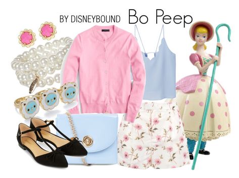 Disney Bound Outfits Casual, Disney Dress Up, Disney Themed Outfits, Disney Inspired Fashion, Character Inspired Outfits, Disney Bound Outfits, Disney Inspired Outfits, Fandom Fashion, Bo Peep