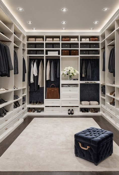 Beautiful Closets, Dream Closet Design, Dream Closet, House Inside, Master Closet, Dressing Room, Closet Design, Closet, Mirror Wall