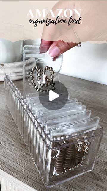 Hi 👋 Judy here | Amazon Finds on Instagram: "Comment “LINK” to get the link •or• you can find the link in my bio listed under “Get Organized”☺️

I love that I can see all my accessories and it makes my dresser look neat & tidy. Also comes with 20 pouches to keep jewelry from tarnishing & tangled 

#amazonfinds #amazonmusthaves #amazongadgets #founditonamazon #amazonfashionfinds #amazonhomefinds#costcofinds#amazonsummerfinds#organizationtips#kitchenfinds#amazonbeauty#homeorganizing#amazonorganization 
#amazonhome
#amazonhomehacks" Organize Dresser Top, Personal Concierge, Jewelry Hacks, Dresser Top, Dresser Organization, Amazon Gadgets, Crafts Jewelry, Neat And Tidy, Diy Crafts Jewelry