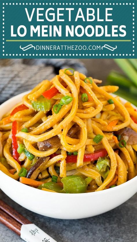 Veggie Lo Mein, Fresh Noodles, Vegetable Lo Mein, Homemade Egg Rolls, Savory Meals, Easy Veggie, Lo Mein, Delicious Pasta, Colorful Vegetables