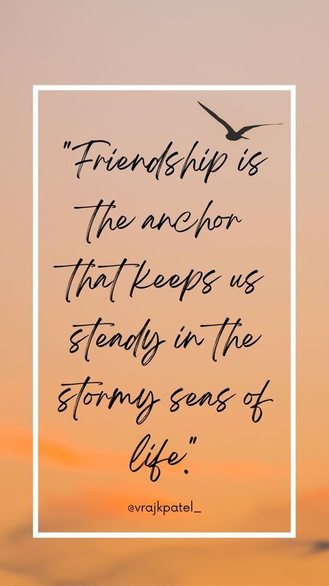 Anchor Quotes Friendship, The Importance Of Friendship, Support Friends Quotes, Friend Ship Day Quotes, Friendship Support Quotes, Supportive Friends Quotes Strength, Supportive Friends Quotes, Sista Quotes, Friendship Quotes Support