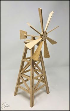 Wooden Windmill Plans, Homemade Windmill, Windmill Woodworking Plans, Windmill Plan, Diy Windmill, Windmill Model, Wood Windmill, Windmill Diy, Paper Windmill