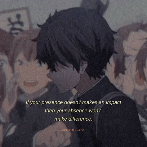 #AnimeQuotes © to rightful owners Anime Quotes Aesthetic, Anime Quotes Wallpaper, Quotes For Peace, 300 Aesthetic, Quotes Short Deep, Quotes With Deep Meaning, Best Anime Quotes, Anime Quotes About Life, Quotes Deep Motivational