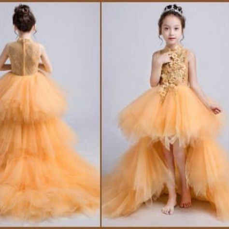 High Low Dresses for Girl - Party Wear High Low Dress -  Stylish & trendy high low dresses online shopping for kids, toddlers and child girl High Low Dress Indian, Kids Evening Gowns, Lavender Flower Girl Dress, Girls High Low Dress, Designer Flower Girl Dresses, Toddler Pageant Dresses, Pink High Low Dress, High Low Dresses, High Low Party Dresses