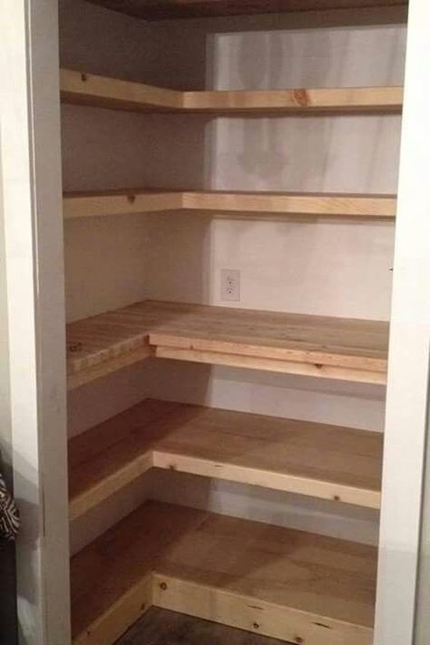 Pantry Redo, Pantry Renovation, Pantry Closet Design, Pantry Layout, Deep Pantry, Airing Cupboard, Corner Pantry, Pantry Remodel, Pantry Cupboard