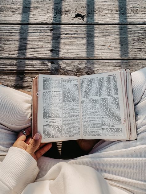 Woman holding and reading a Bible Bible Study Aesthetic Photography, Vision Collage, Bible Aesthetic, Hosanna Revival, Morning Scripture, Bible Pictures, Study Photography, Texture Photography, Scripture Study