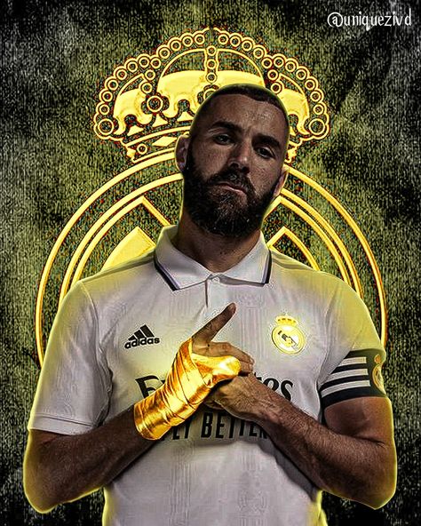 Ig:@uniquezivd Kerim Benzema, Benzema Pfp, Karim Benzema Wallpapers, Real Madrid Benzema, Football Real Madrid, Benzema Real Madrid, Real Madrid Champions League, Michael Jordan Pictures, Football Players Photos